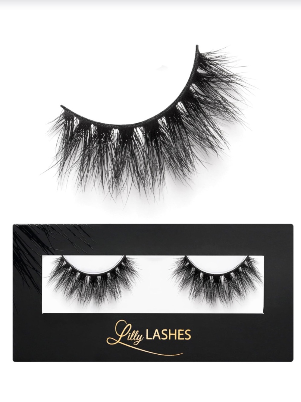 NIB Lilly Lashes So Extra Mykonos 3D Mink Lashes